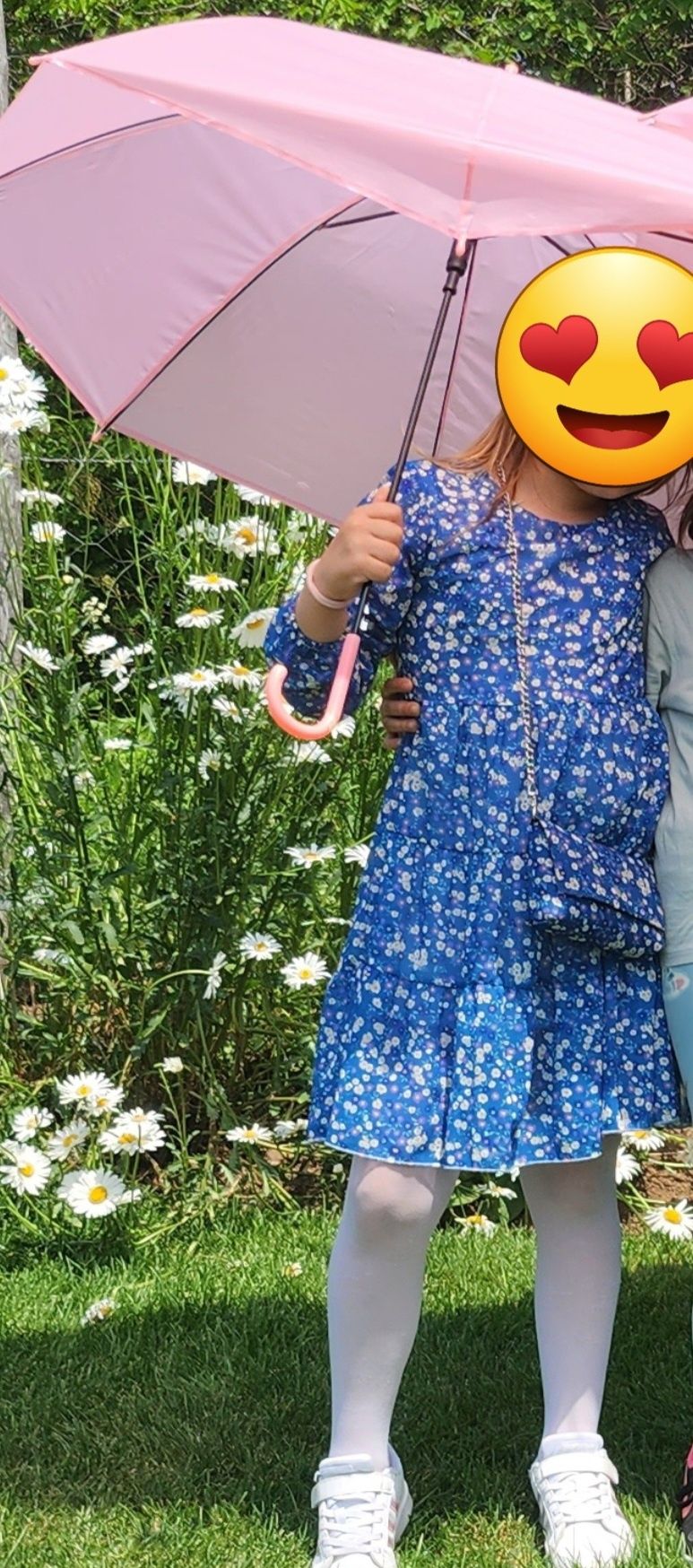 Детска рокля с чанта