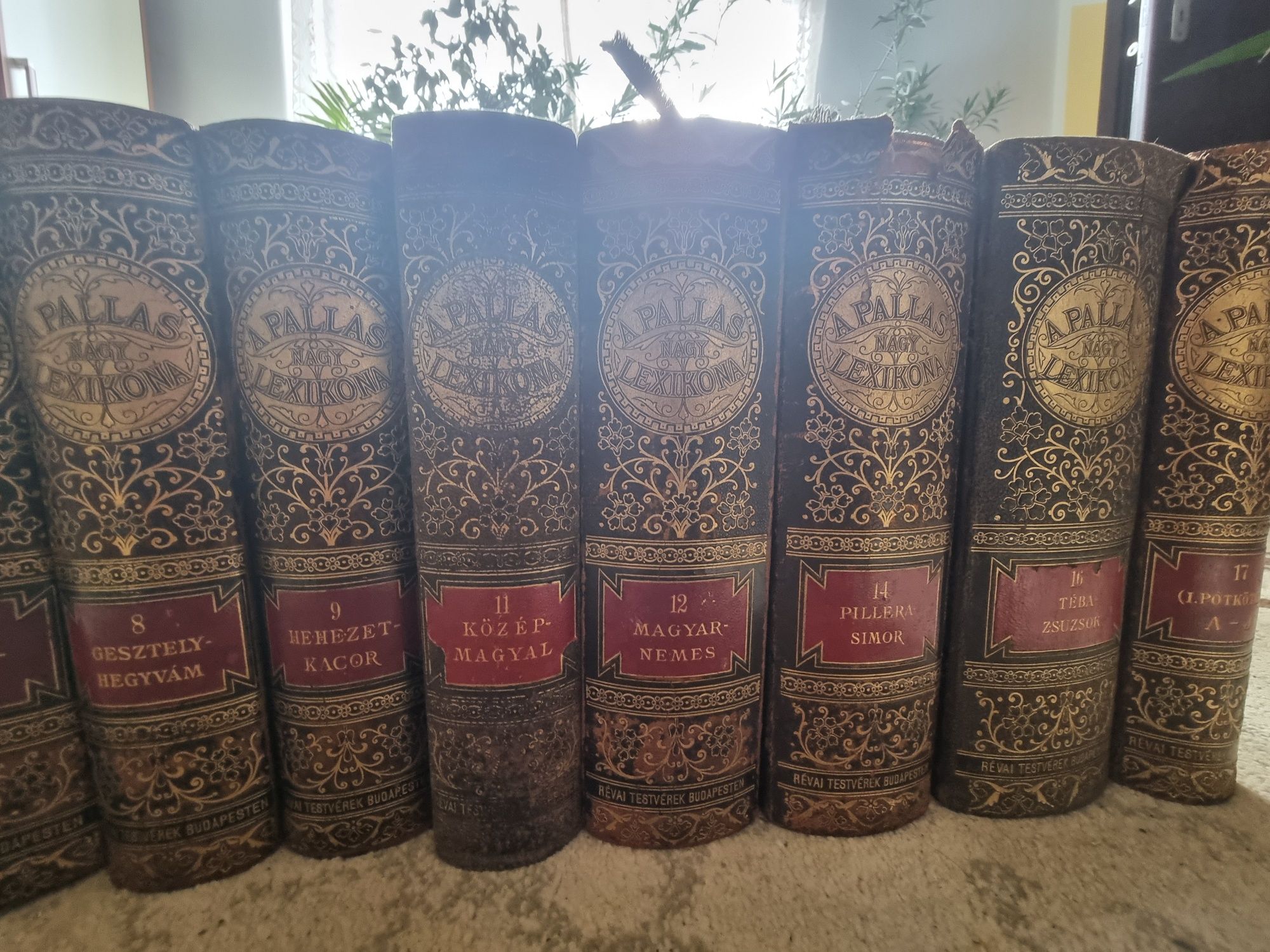 12 volume Pallas Nagy lexikon