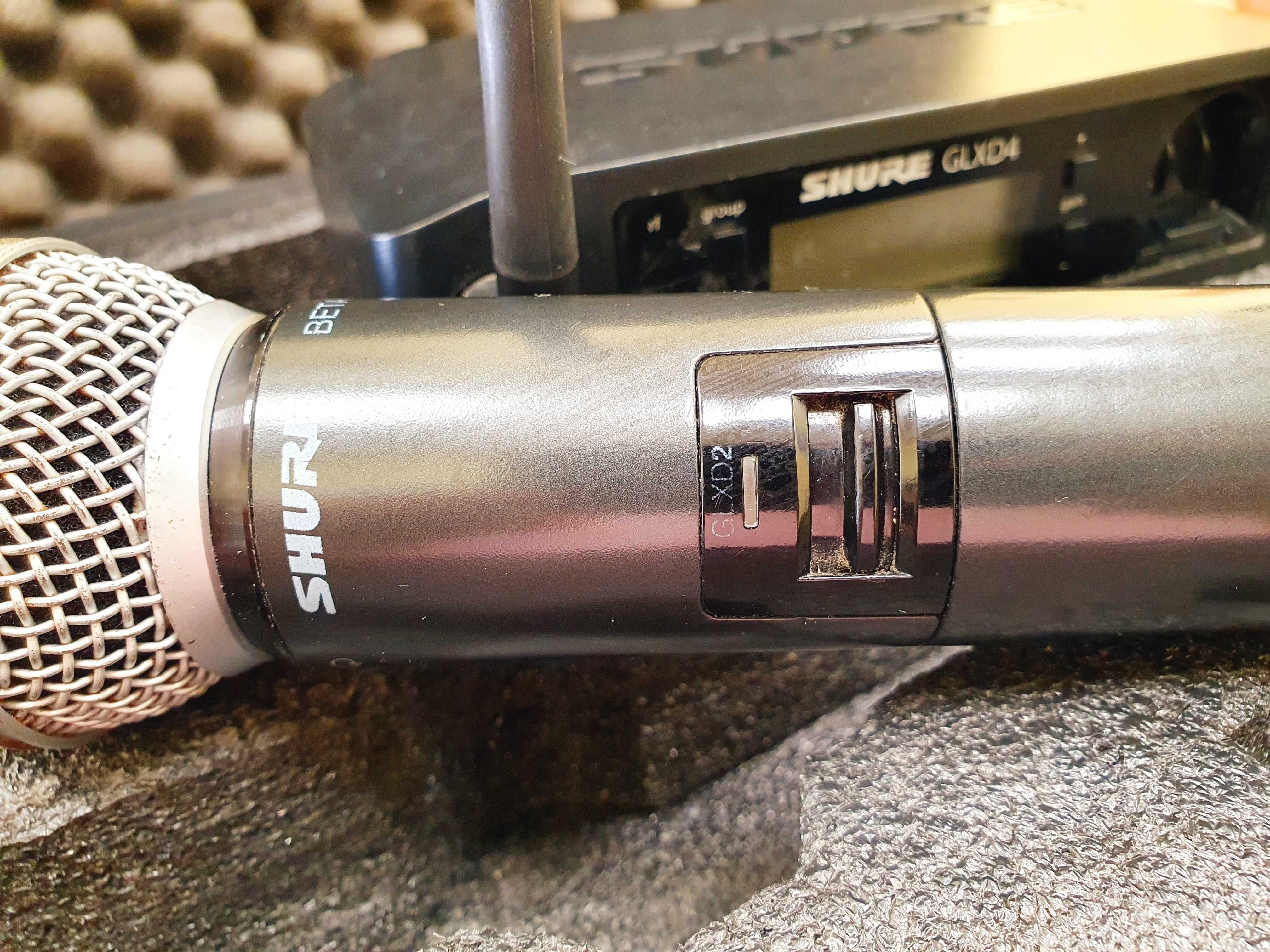Shure GLXD4 + Shure Beta 58A