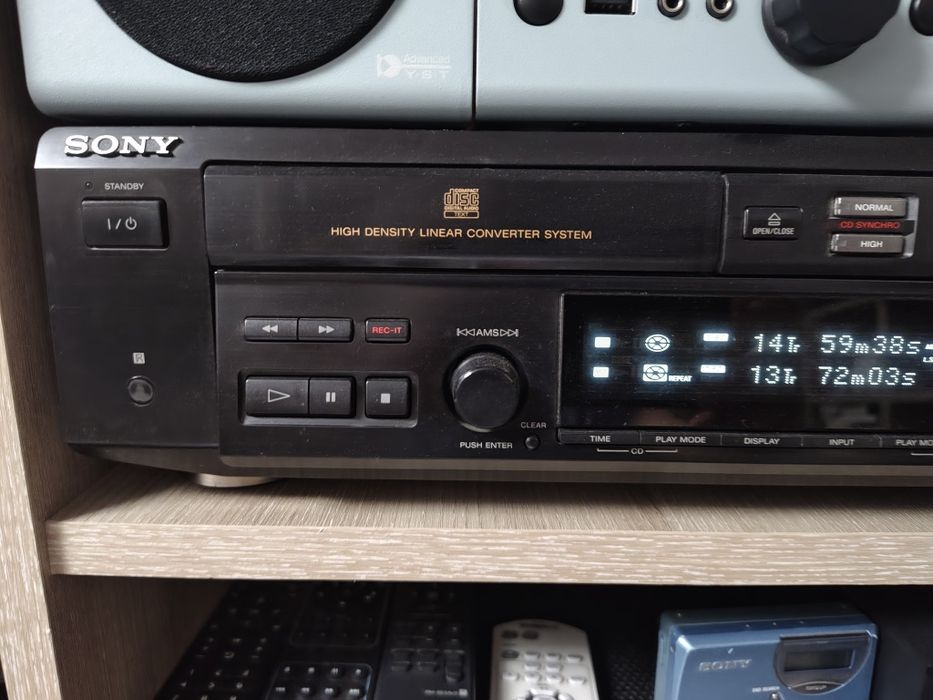 Vand combo minidisc cd Sony MXD-D3