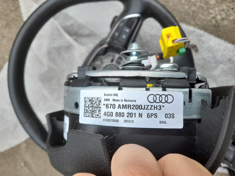 Volan piele  Audi A6 C7 an 2011-2018