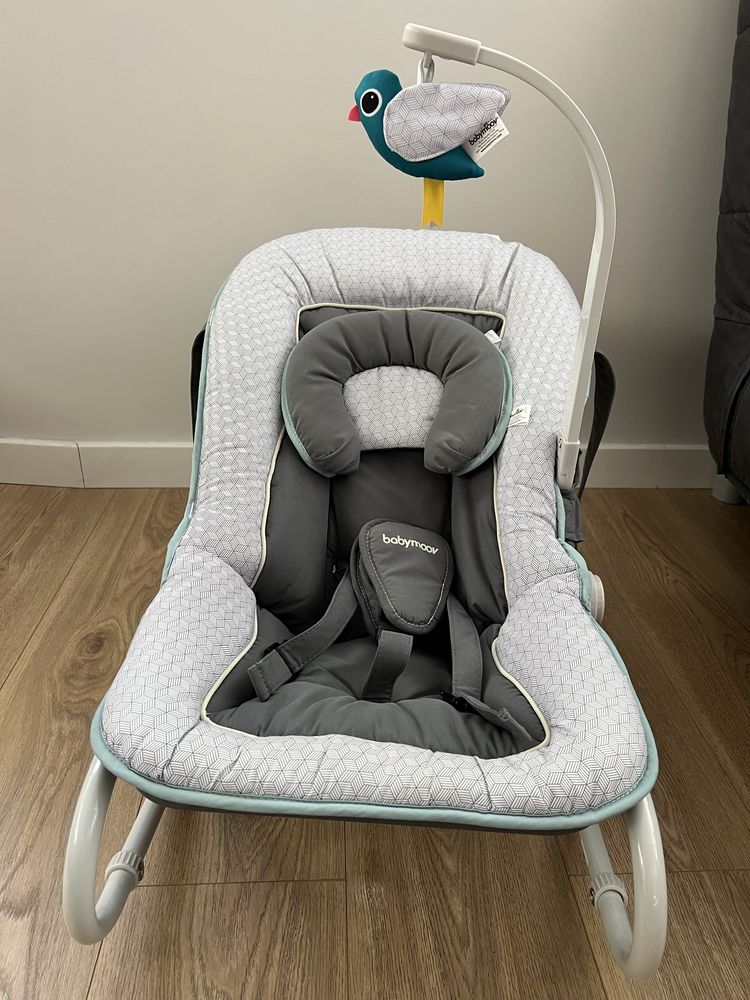 Бебешки шезлонг Babymoov + Подарък постелка за игра