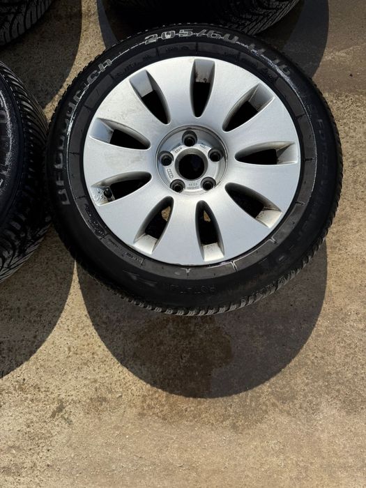 Jante cu anvelope 16 audi a4 b7 a6 c6 4f