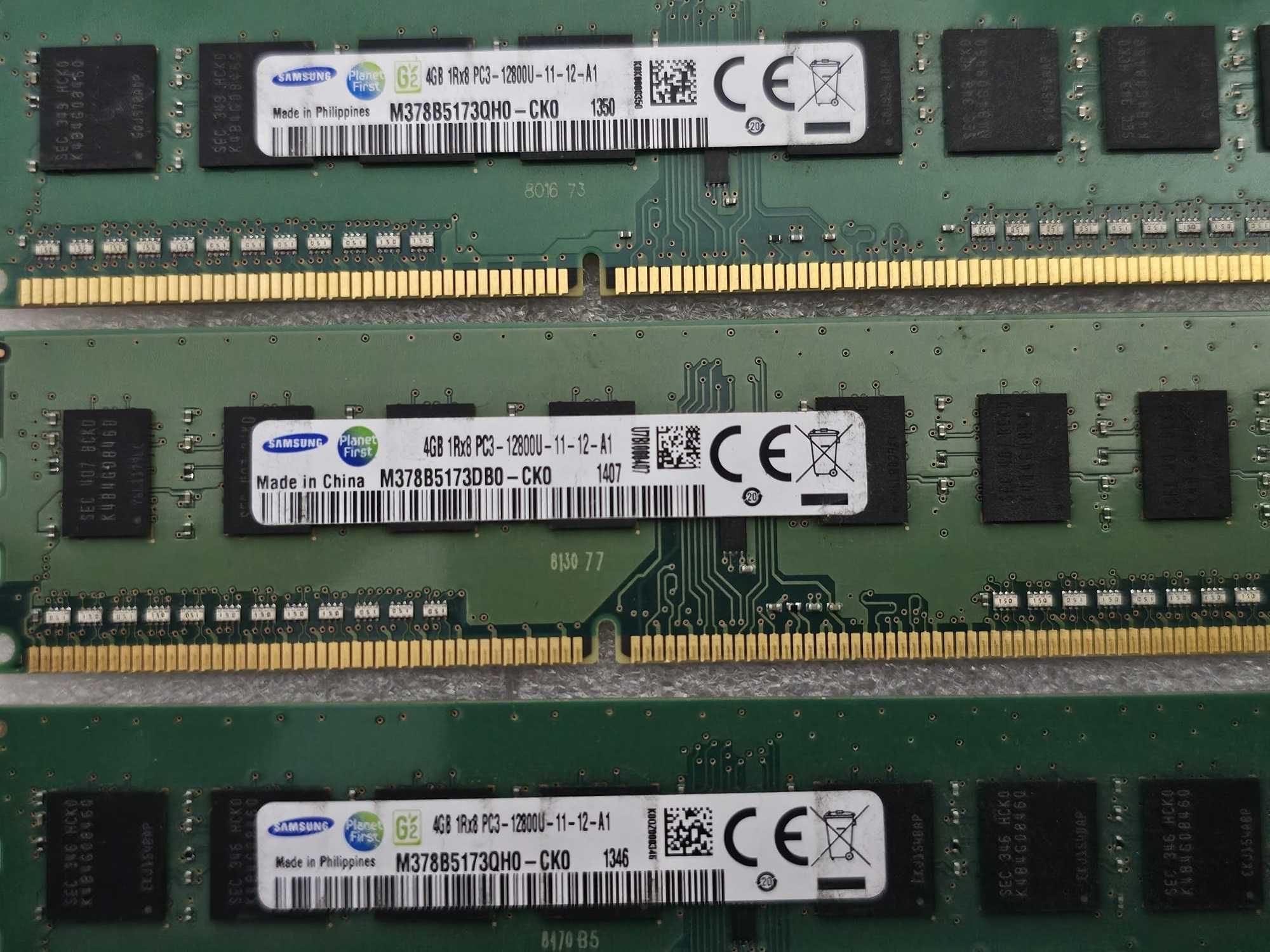 Memorie RAM Samsung 4GB PC3-12800 DDR3-1600MHz non-ECC Unbuffered