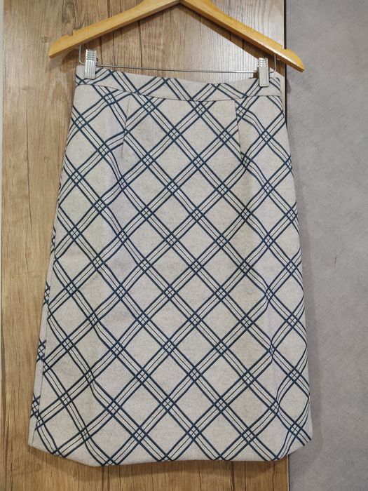 Юбка прямая теплая