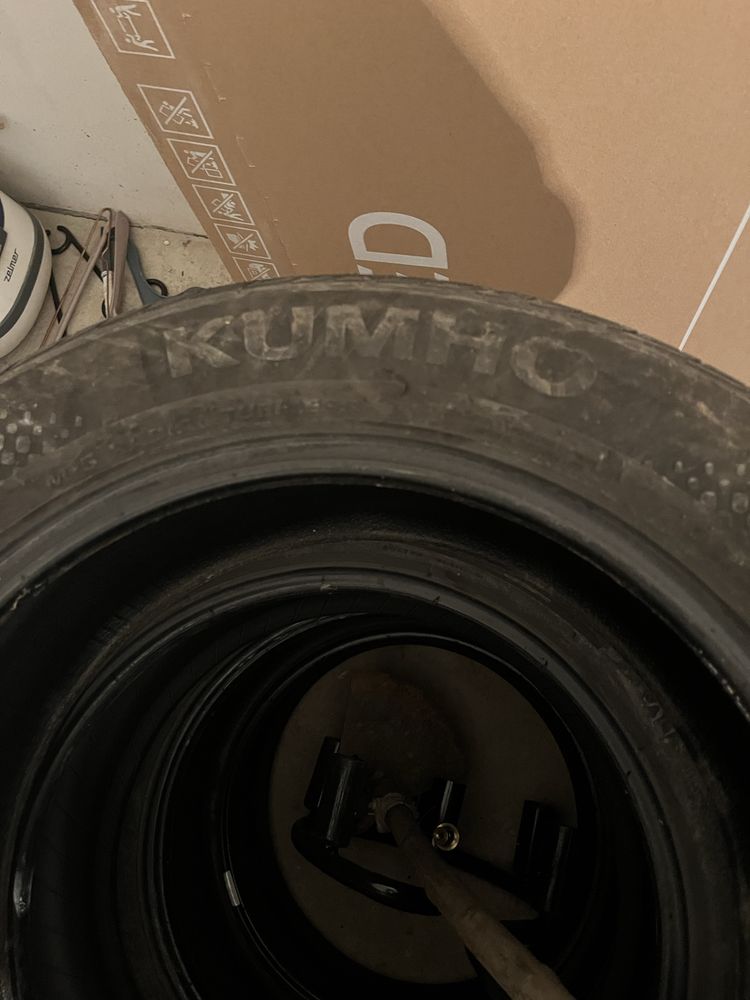 Летние шины 2kumho и 2michelin