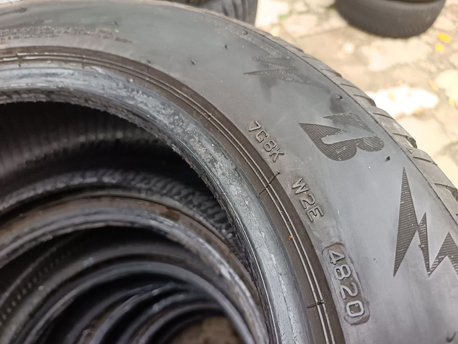 Anvelope MS iarna 205 55 16 bridgestone 2022 5.5-6mm