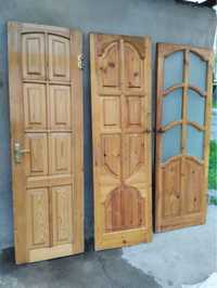 Двери деревянные размеры 60х200, 70х200 продам срочно торг уместен