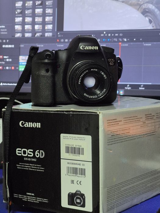 Canon 6D body - Full Box