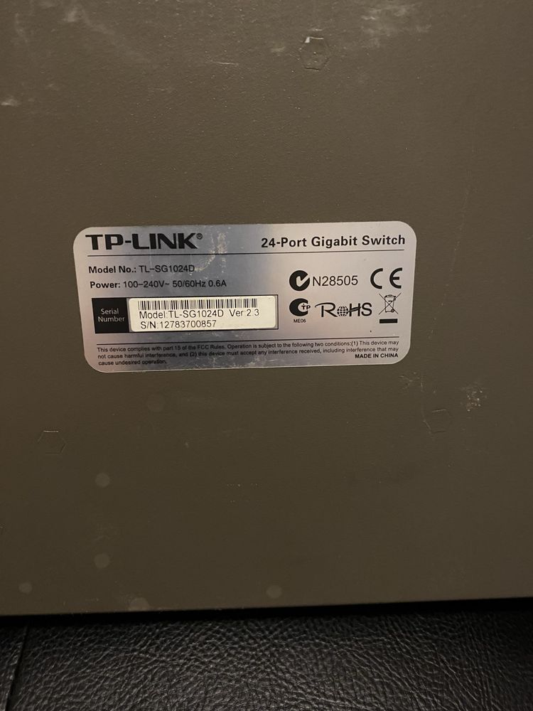 TP-Link коммутатор ( свич) 24 и 16 Port Gigabit Switch