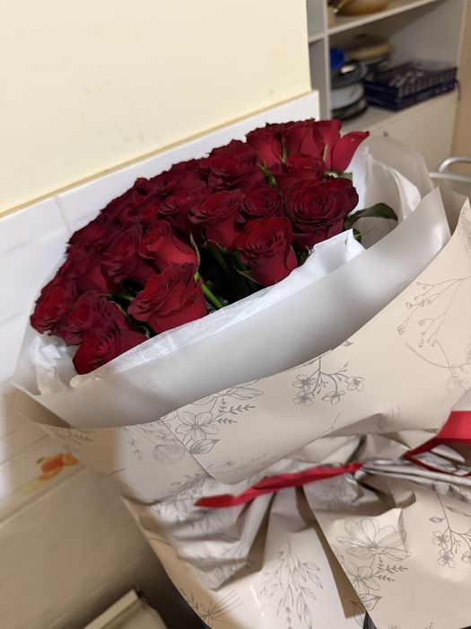 Букет из роз 39 штук