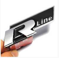 емблема R R-line Golf Passat Голф Пасат заден капак прагове решетка