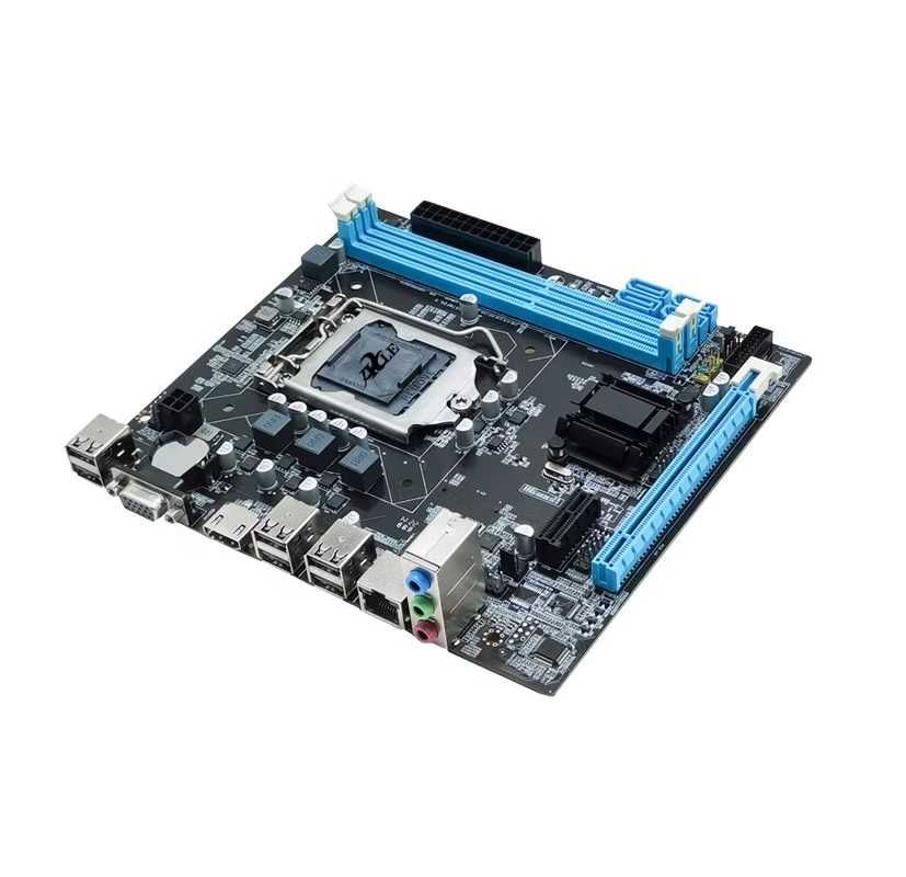 Материнская плата AXLE H61 + CPU Core i5 + DDR3 8GB