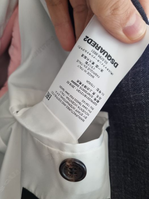 Costum nou Dsquared2 original marimea 50