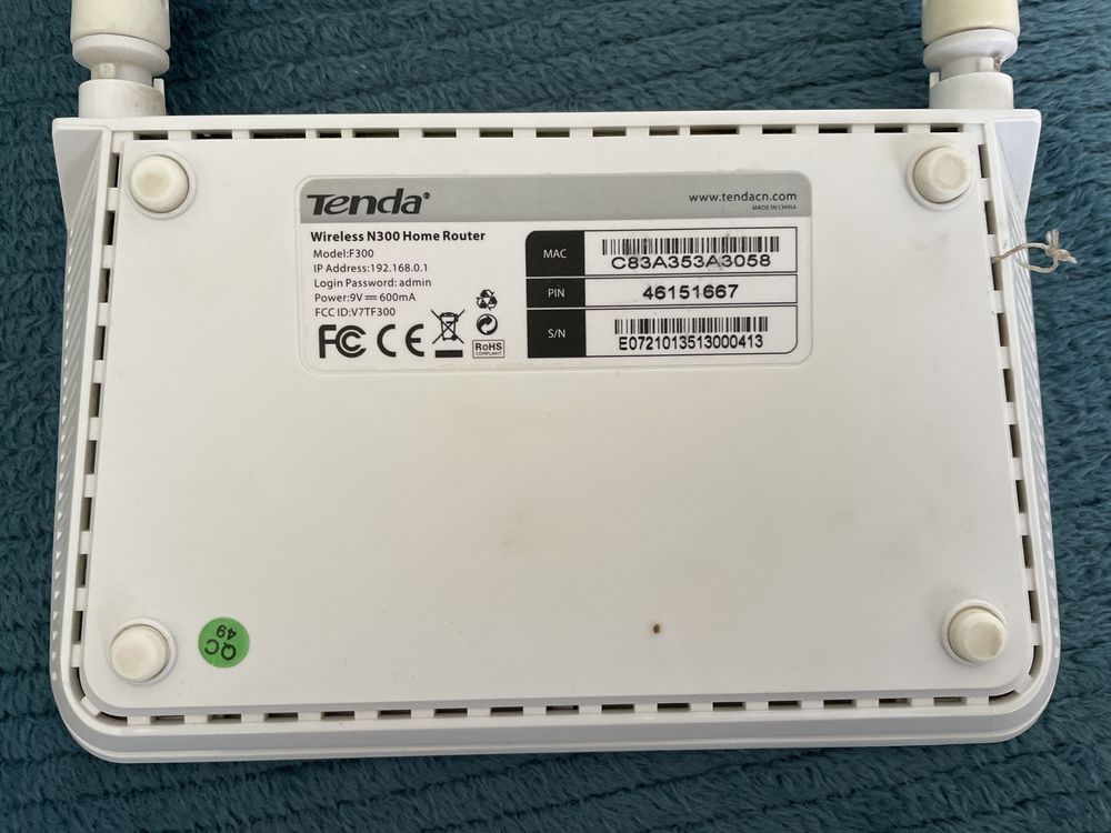 Router Wireless Tenda F300