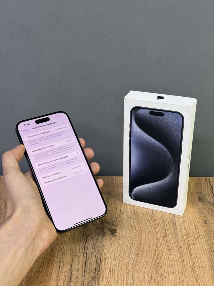 Iphone 15 Pro Max 512 GB 100% 2-цикл | Mobile Zone
