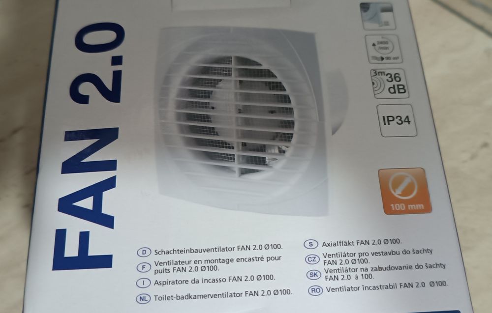 Ventilator aerisire nou