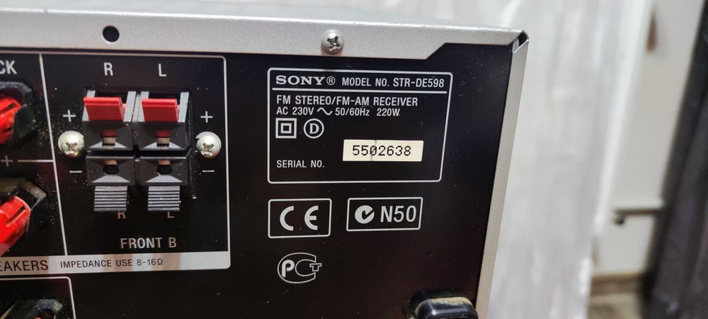 Amplificator Audio Sony STR-DE598 Statie Audio Amplituner Audio