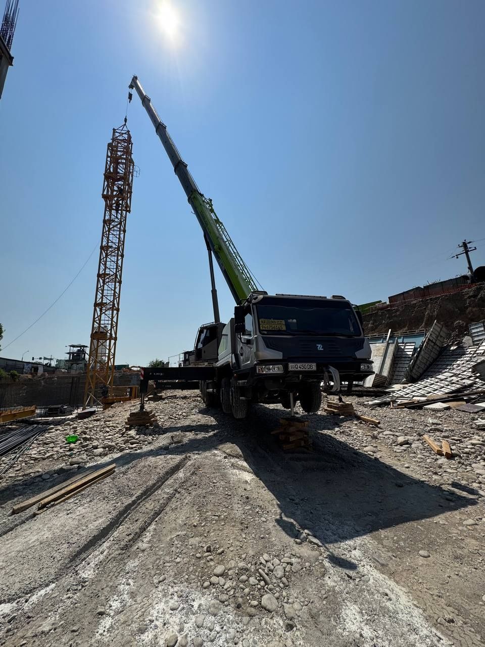 AvtoKran xizmati 50-55 Ton Toshkent