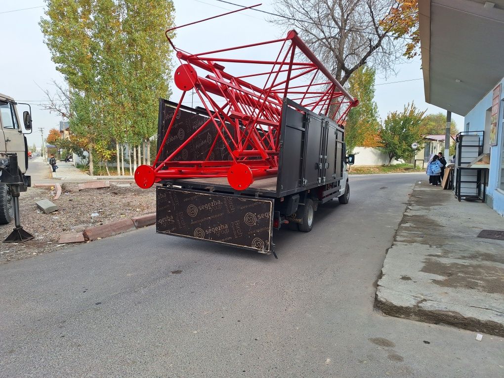Перевозка крупно гобаритного груза Usti ochiq Gazel 5,5 bort uzunligi