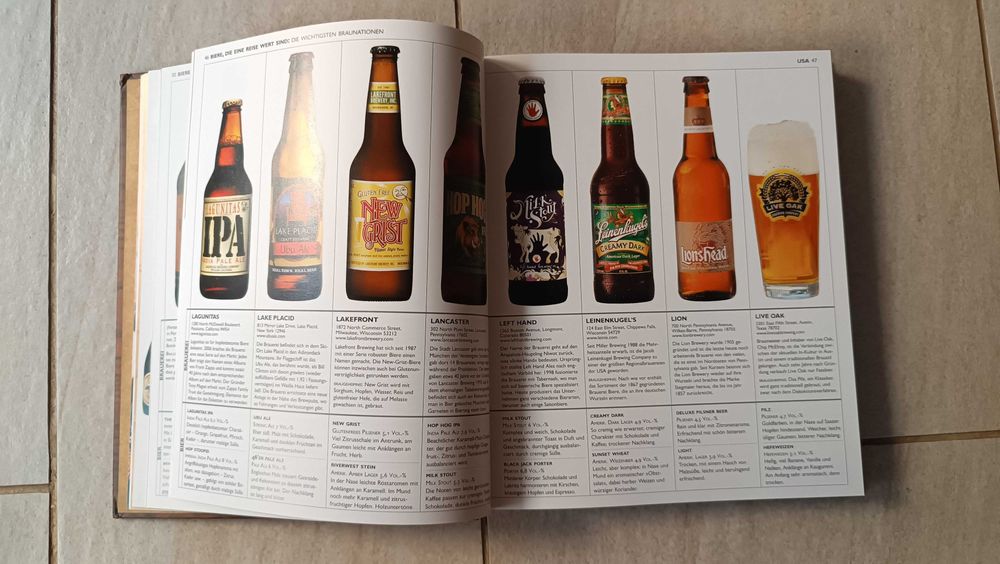 Das Bier Buch uber 1700 Biere aus Aller Welt книга за бирата