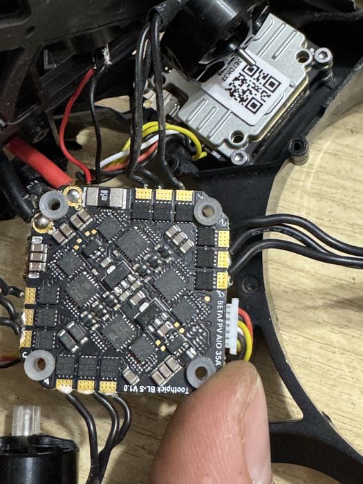 Fpv dron pavo30 hd caddx vista dji v2 tx12