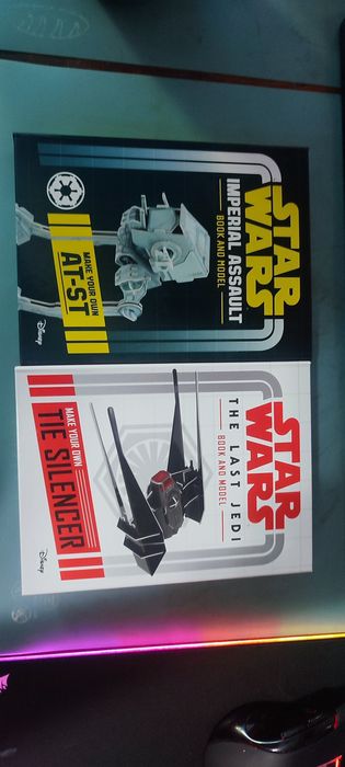 Colectie star wars books and model aeromodel
