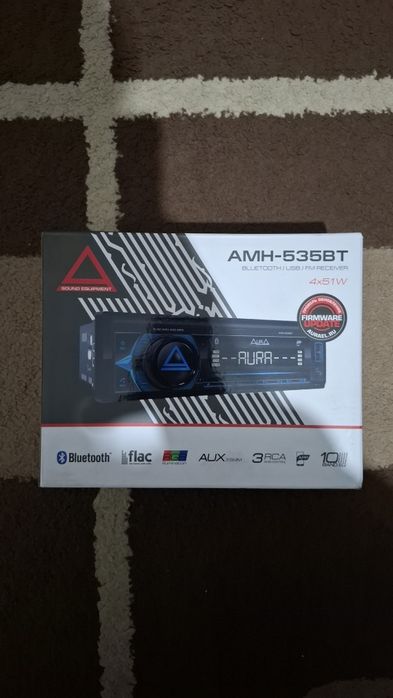 Player Auto AURA AMH-535BT – Bluetooth, USB, AUX, 4x51W
