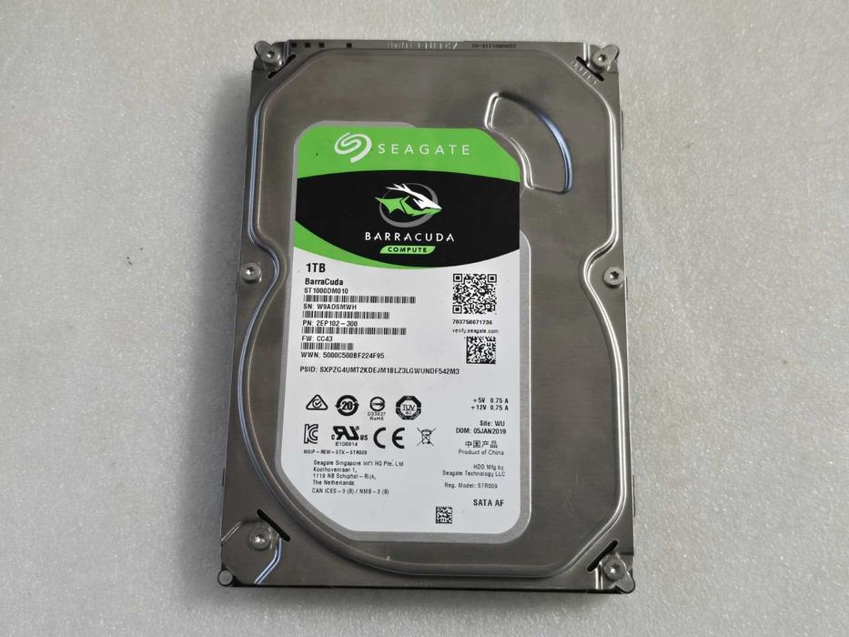 Hard disk desktop Seagate BarraCuda 1TB, 7200rpm 64MB SATA ST1000DM010