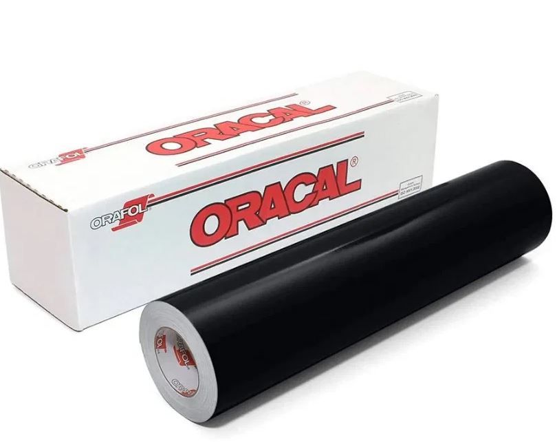 Colant NEGRU LUCIOS ORACAL 651 | 127cm latime