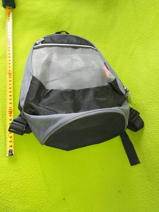 Ghiozdan pentru gradinita baieti / fetite, 3-11 ani, gri, 34x 24  x 17