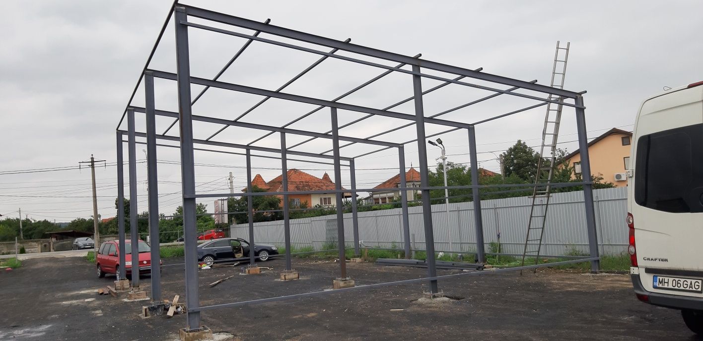 Vand hale metalice din europrofile 10*12