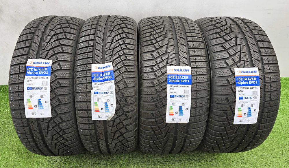 4бр. пакет SAILUN Ice Blazer Alpine 245/45/19 и 275/40/19- зимни НОВИ