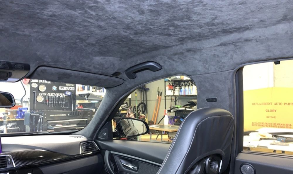 Plafoniera plafon auto retapitare