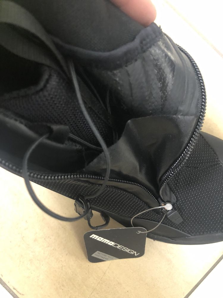 Bocanci moto MOMO Design Firegun-1 WP Black A