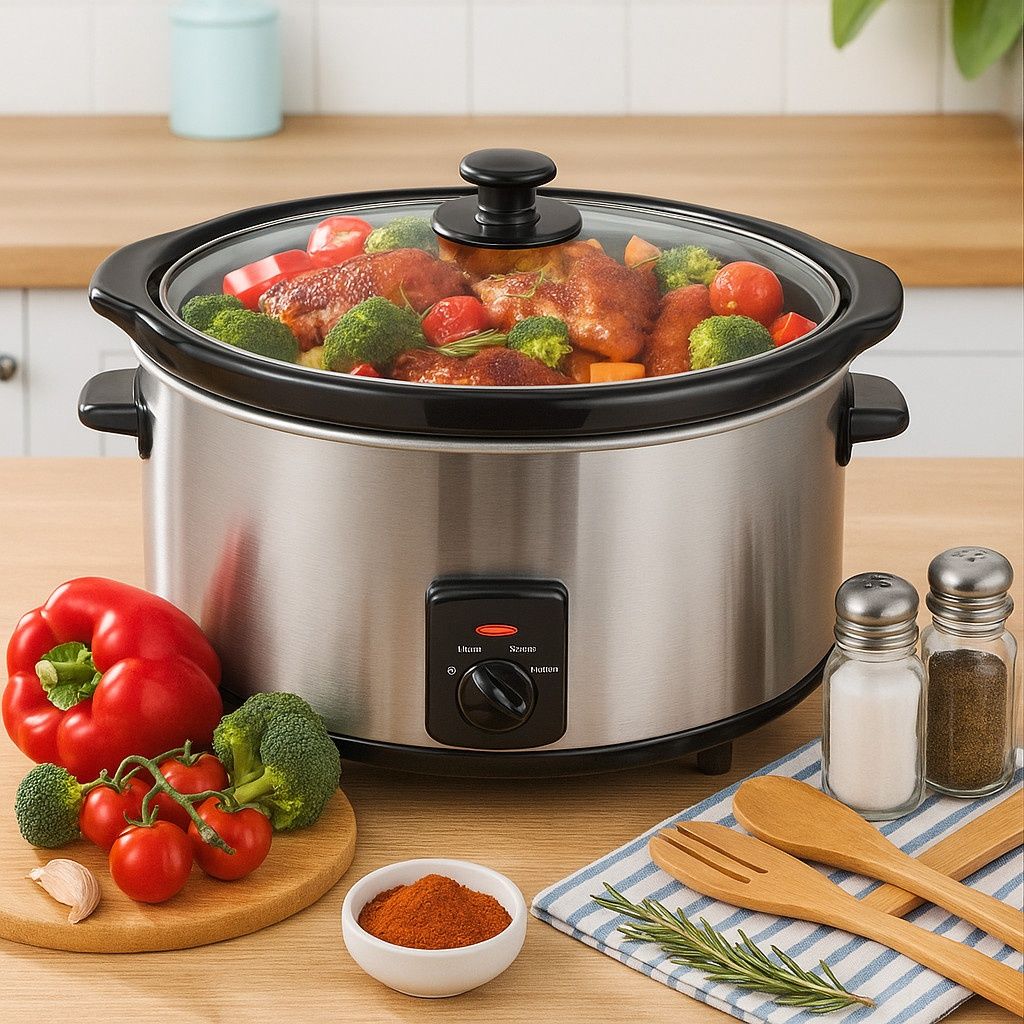 Slow Cooker тенджера Royalty Line SLC1012/SLC1013 – спестява време, съ