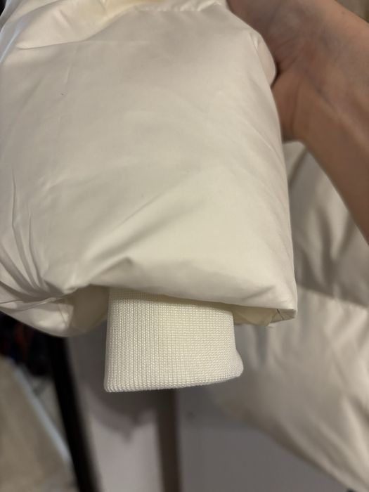 Geaca de puf cu guler de blana naturala