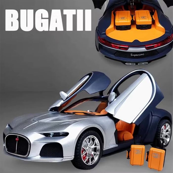 Modelka. Bugatti 1:24 masshtab
