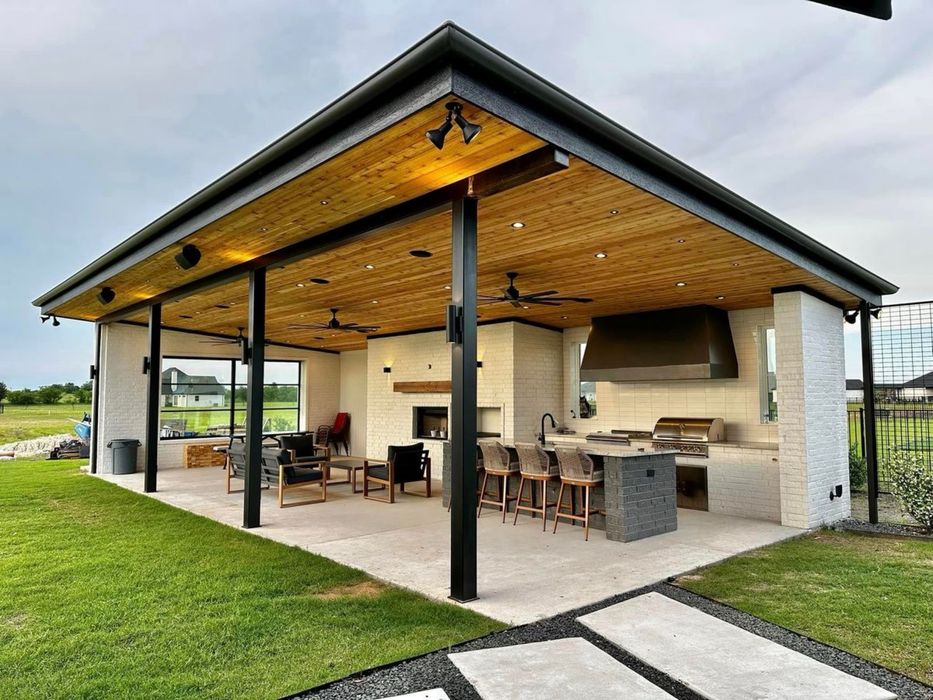 Copertina garaj pergola acoperis structura