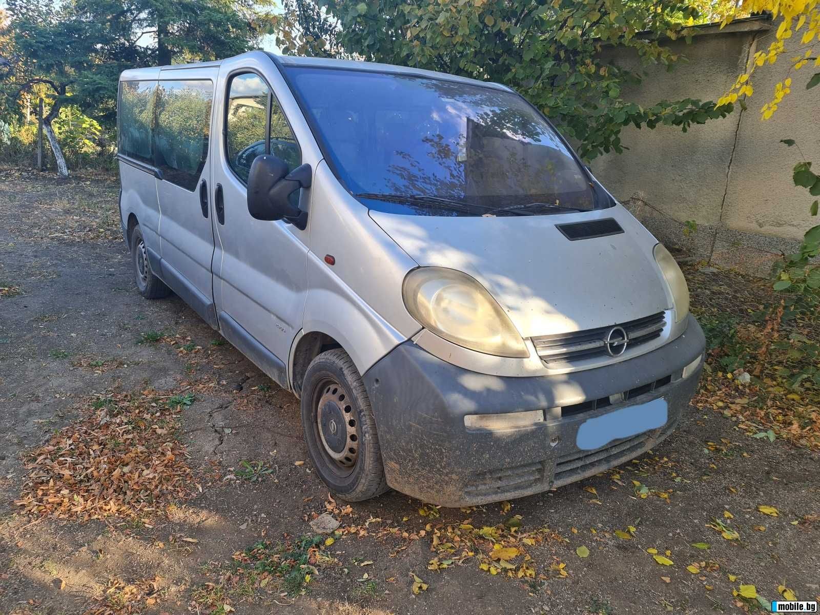 Renault Trafic Facelift НА ЧАСТИ