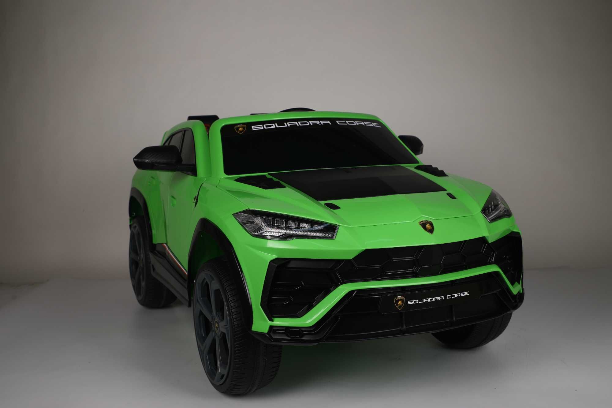 Masinuta electrică pentru 2 copii Lamborghini Urus 4x 45W 12V Green