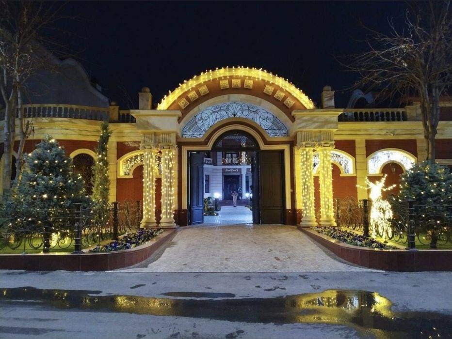 Арча урнатиш  5-30 метргача/Безатиш/Освешения/Офармления