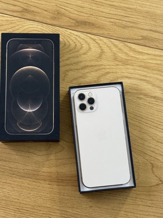 Бартер 100% iPhone 12 Pro 256гб златен
