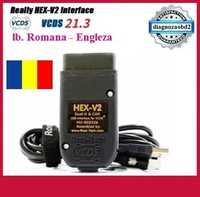 Interfata diagnoza tester HEX V2 – VAG.COM 21.3 Ro VCDS lb. ROMANA