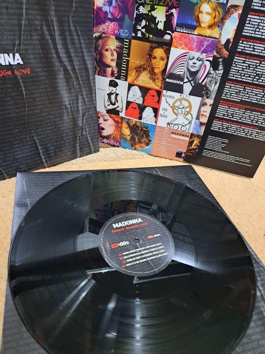 Vand disc vinyl Madonna: Finally Enough Love (#1's Remixed)