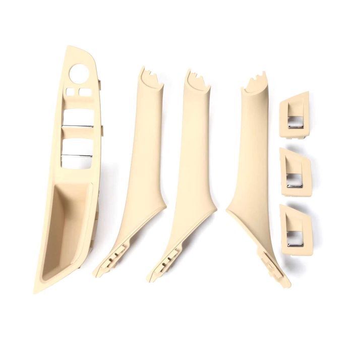 Set maner manere interioare BMW Seria 5 F10 F11 negru crem oyster