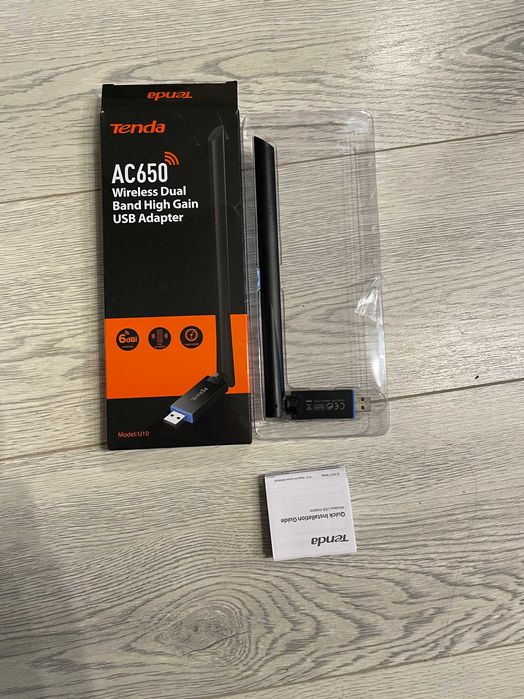 Адаптер за Безжична Мрежа - AC650 Wireless Dual Band High Gain USB