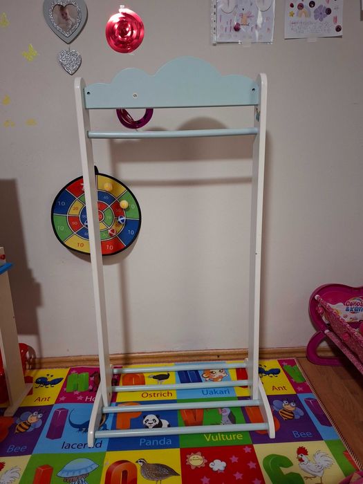 Cuier/suport haine copii din lemn