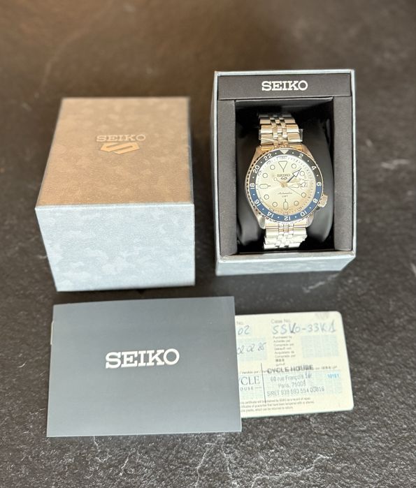 SEIKO 5 sport GMT
