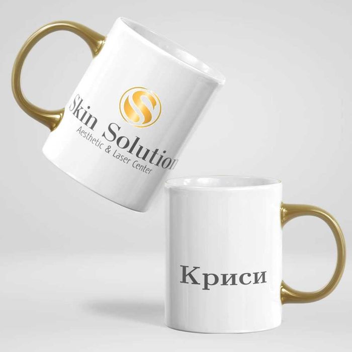 Керамични чаши на едро с лого, снимка или послание